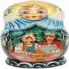 5 Piece Boyar Wedding Matreshka Nesting Doll Set - 1300911 by G.DeBrekht view 1