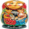 Little Chick 5-Nest Matreshka Stacking Dolls Set - 1300933 by G.DeBrekht view 1