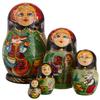 5 Piece Gingerbread Matreshka Nesting Doll - 120051 by G.DeBrekht view 1