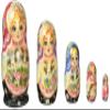 Kitty Cats 5-Nest Matreshka Nesting Dolls Set - 120059 by G.DeBrekht view 1