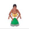 Gymnic Core Balance Trainer, Inflatable Workout Dome with Base, Green view 3