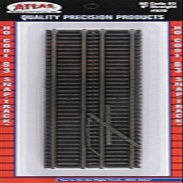 Atlas 520 HO Code 83 9" Straight Section 6pcs