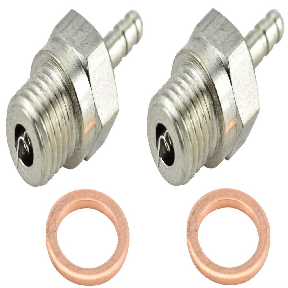 Apex RC Products Heavy Duty Medium Hot (OS #7 Equivalent) Nitro Glow Plug - 2 Pack #9701