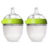 Comotomo Baby Bottle Double Pack, Green, 5oz view 1