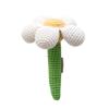 Cheengoo Baby Rattle White Daisy Flower view 1