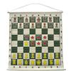 36" Pouch-Style Chess Demonstration Set with Deluxe Carrying Bag - Clear Plastic Pieces view 1