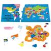 Imagimake Mapology World Map Puzzle - Includes Country Flags & Capitals | Fun Jigsaw Puzzle Kids Ages 5-8 | Educational Toys for Ages 8-13 | Geography Gifts for Girls & Boys 5, 6, 7, 8, 9, 10, 11, 12 view 1
