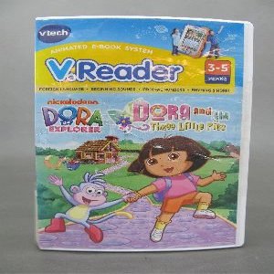 V.Reader Cartridge - Dora and the Three Little Pigs - 80-280900