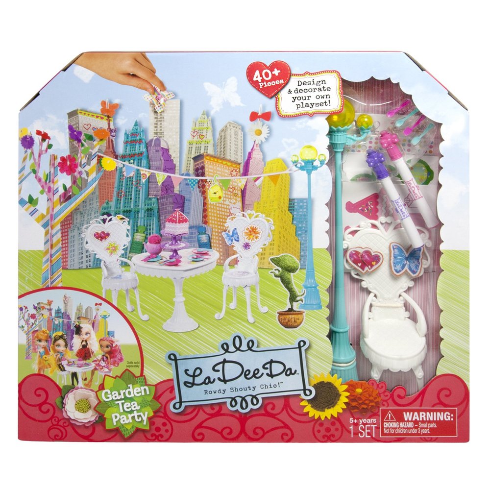 Spinmaster La Dee Da Garden Tea Party Playset