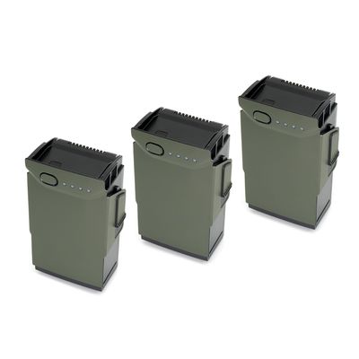 Wrapgrade Poly Skin Compatible with DJI Mavic Air | 3 Batteries (Army Green)