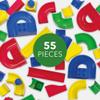 Hubelino 55 Piece Run Elements - The Original Marble Run Expansion Set - Made in Germany view 3