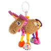 Lamaze Clip On Car Seat and Stroller Toy - Muffin the Moose - Crinkle Sensory Toys for Babies on the Go - High Contrast Travel Toys for Infants - Ages 0 Months and Up view 2