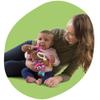 Lamaze Clip On Car Seat and Stroller Toy - Muffin the Moose - Crinkle Sensory Toys for Babies on the Go - High Contrast Travel Toys for Infants - Ages 0 Months and Up view 3