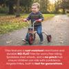 Angeles Push Bike for Toddlers, Toddler Tricycle with Solid Airless Rubber Tires, Kids Bike for Preschools and Daycare, Ages 18 Months and up, SilverRider 12.75" Tall Seat view 2