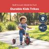 Angeles Push Bike for Toddlers, Toddler Tricycle with Solid Airless Rubber Tires, Kids Bike for Preschools and Daycare, Ages 18 Months and up, SilverRider 12.75" Tall Seat view 4
