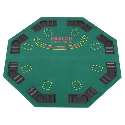 COLOR TREE Foldable Poker/Blackjack Card Game Table Top