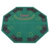 COLOR TREE Foldable Poker/Blackjack Card Game Table Top view 1