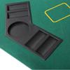 COLOR TREE Foldable Poker/Blackjack Card Game Table Top view 3