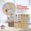 MR CHIPS Jam-Proof Fingertip Slide Bingo Cards with Sliding Windows 10 Pack in Tan Style view 3