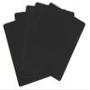 10 Poker Size (Wide) Black Cut Cards for Poker Texas Hold'em Tournaments Blackjack Games view 1