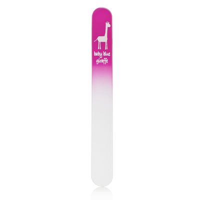 Baby Nail File, Safe Alternative for Nail Clippers, Must-Have Baby Essentials, Ideal Gift for Any Occasion Including Baby Shower, Pink - Baby Blue Giraffe