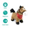 Cuddle Barn  Gallop The Musical Horse | Animated Plush Toy | Gallops, Trots, and Sings Giddy Up, Lil Cowboy | Stuffed Animal 10 view 2
