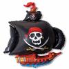 36" Pirate Ship Black view 1