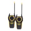 Batman 12383 Molded Walkie Talkies for Kids Flexible saftey antenna and morse code with On/Off switch, Stylish appearance, Lovely and fashion, 2 Pieces, Black view 1