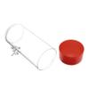 OnFireGuy Red Capsule Storage Tube for Air-Tite I Coin Capsules, 5 Pack view 2