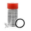 OnFireGuy Red Capsule Storage Tube for Air-Tite I Coin Capsules, 5 Pack view 3