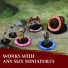 DND Miniatures Condition Markers - 96 Rings to Track 24 Different Status & Spell Effects for RPG/DND Minis Like Dungeons and Dragons 5th Edition & Pathfinder Perfect DnD Gifts & D&D Accessories Tokens view 4
