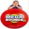 Wicked Mega Bounce XL - The World's Bounciest Inflatable Ball! Extra Large Bounce Ball for All Terrain Bounceability! Super Grip Graphics Outdoor Exercise Ball to Catch Easily. Blue or Red view 1