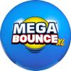 Wicked Mega Bounce XL - The World's Bounciest Inflatable Ball! Extra Large Bounce Ball for All Terrain Bounceability! Super Grip Graphics Outdoor Exercise Ball to Catch Easily. Blue or Red view 3