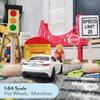 Attatoy Kids Wooden Street Signs Playset (14-Piece Set), Wood Traffic Signs Perfect for Car & Train Set view 3