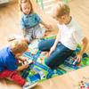 Attatoy Kids Wooden Street Signs Playset (14-Piece Set), Wood Traffic Signs Perfect for Car & Train Set view 4