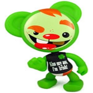 Swear Bears 6 inch vinyl Leprechaun Teddy