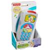 Fisher-Price Laugh and Learn Remote, Light-up Screen, UK English Version, Push Buttons and 35+ Sing-Along Songs, Tunes & Phrases, Baby Learning Toy, Early Development, English Version DLD30 view 2