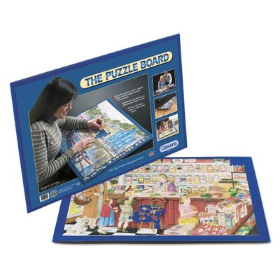 Jigsaw Puzzle Board from Gibsons | Puzzle Storage, Non Slip for 1000 Piece Jigsaw Puzzles |Portable Jigsaw Puzzle Accessory