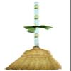 Cute Tools Garden Broom - Landscaping Instrument, Sweep and Dust With This Garden Accessory, Hand Painted Wooden Broomstick In The USA, Durable Yard and Gardening Equipment From CuteTools! - Art For A Cause, Pear view 1