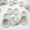 10x30 mm White Round Bowls Dollhouse Miniatures Ceramic Supply Deco 13268 view 2