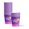 Gymnastics Star Birthday Party Supplies Set Plates Napkins Cups Tableware Kit for 16 view 3