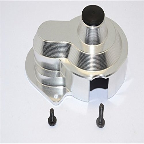 GPM For Traxxas Craniac Upgrade Parts Aluminum Transmission Spur Gear Cover - 1Pc Set Silver