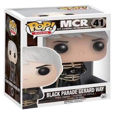 Funko POP Rocks: My Chemical Romance Parade Gerard Way Action Figure, Black