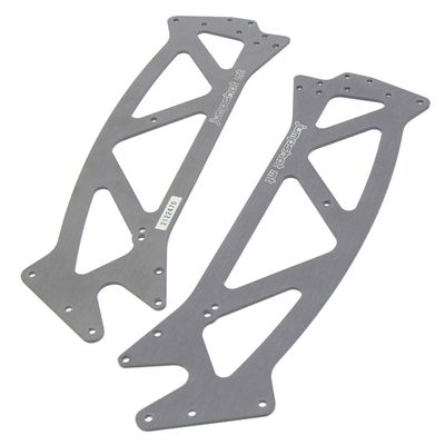 HPI 1/10 Jumpshot MT V2 * Twin Vertical Plate Chassis * Aluminum Frame Rails TVP