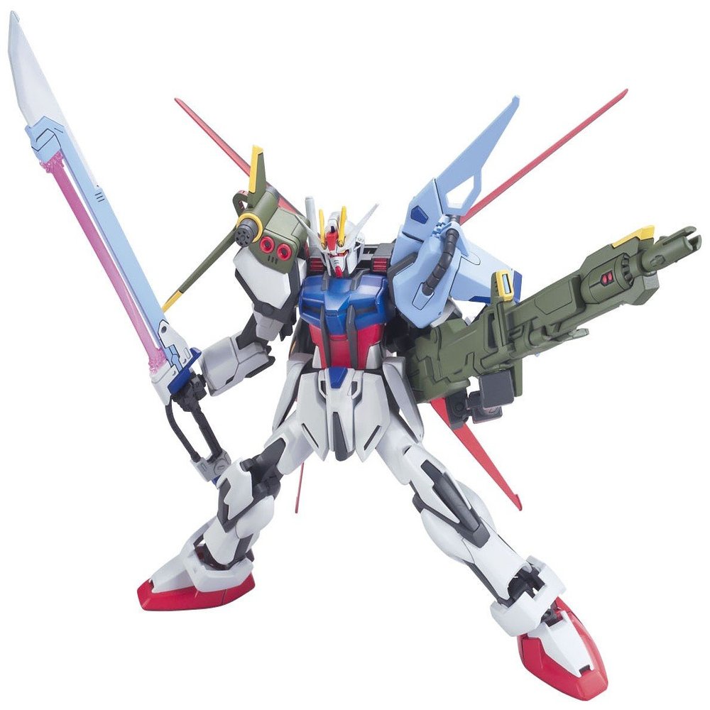 Bandai Hobby R17 Perfect Strike High Grade Remaster 1/144 Gundam Seed Action Figure