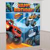 Blaze and the Monster Machines Scene Setters Wall Decorating Kit, Birthday view 1