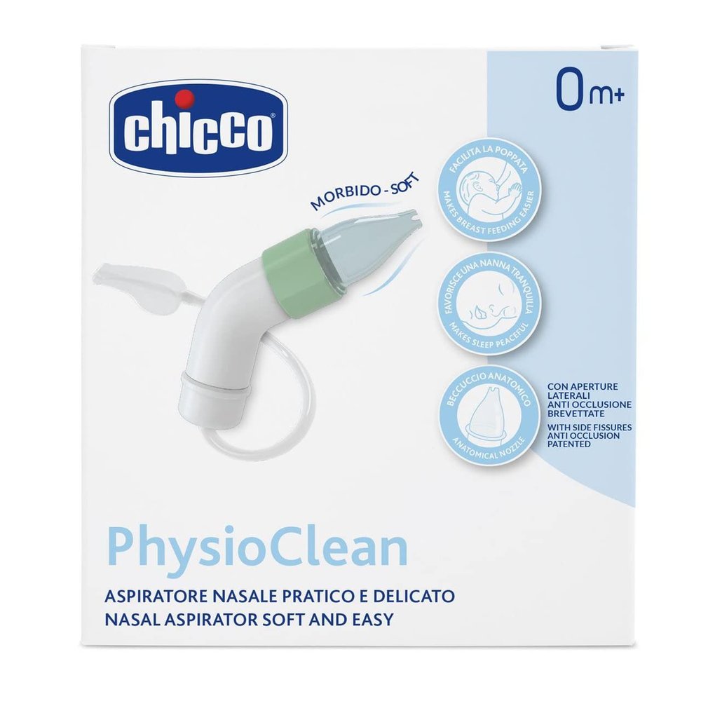 Chicco Phisio Clean Nasal Aspirator Soft and Easy