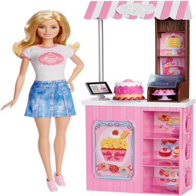 Barbie Careers Bakery Shop Playset with Blonde Doll