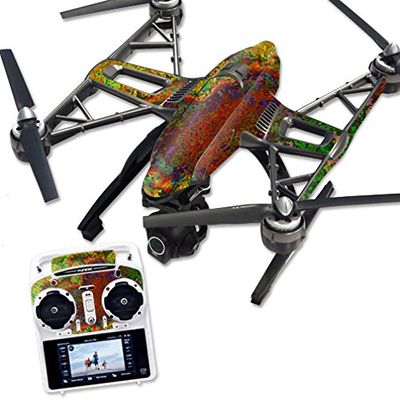 MightySkins Skin Compatible with Yuneec Q500 & Q500+ Quadcopter Drone wrap Cover Sticker Skins Rust