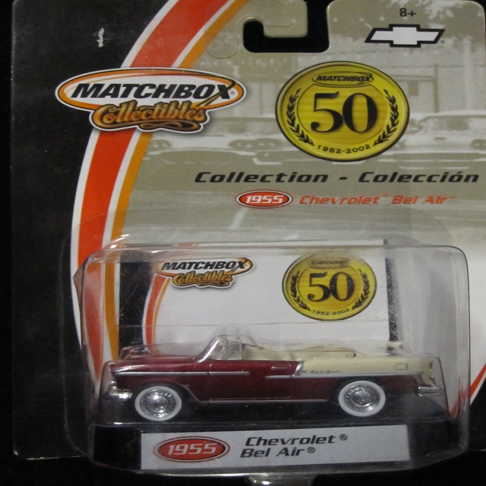 1955 Chevrolet Bel Air Matchbox 50th Anniversary Collectibles